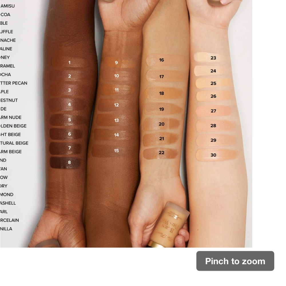 Too Faced  • Oil Free Undetectable Medium-to-Full Coverage Foundation (Pearl) - Picture 5 of 6